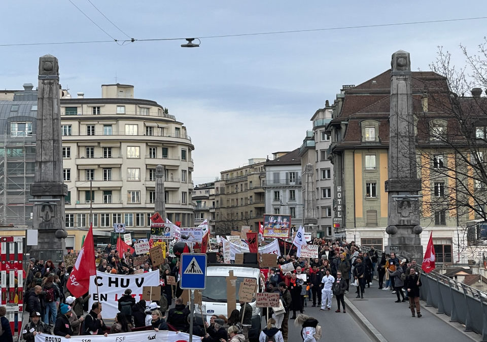 Manifestation unitaire : Sauvons nos services publics et parapublics contre les mesures d’austérité !